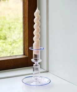 HAY Spiral Kaarsen Set Van 6 Dark Rose Dark Peach Rose