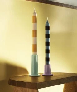 Cheapest π HAY Velas Stripe Set De 4 Douce βοΈ 5 HAY Velas Stripe Set De 4 Douce