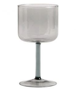 HAY Tint Wine Glass Set Of 2 0.25 Litres Grey