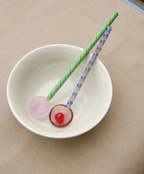 Coupon βοΈ HAY Glass Spoons Set De 2 Turquoise Light Pink π 5 HAY Glass Spoons Set De 2 Turquoise Light Pink