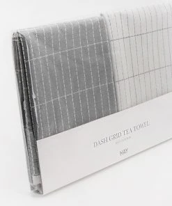 HAY Tea Towel Grid Set Of 2 Hay