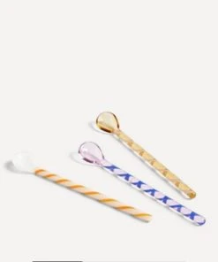 HAY Glass Spoons Spice Set Of 3