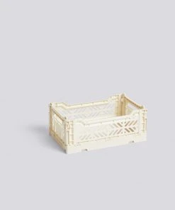 HAY Off White Colour Crate Small
