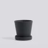 Wholesale π HAY Flowerpot With Saucer Small Black βοΈ 2 HAY Flowerpot With Saucer Small Black