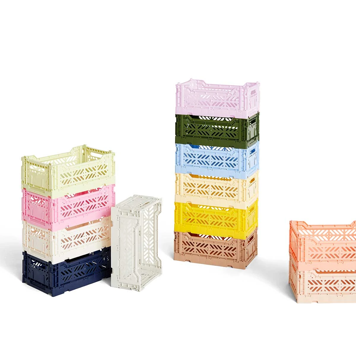 New π₯° HAY Colour Crate S, Terracotta β 4 HAY Colour Crate S, Terracotta