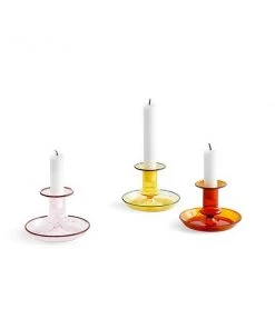 HAY Flare Kandelaar Geel