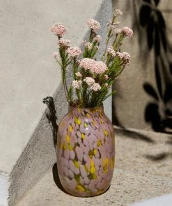 HAY Jarrón Splash L Light Pink & Yellow -