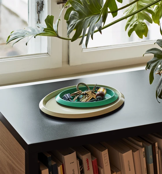 Outlet π HAY Ellipse Tray XS Green β 3 HAY Ellipse Tray XS Green