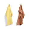 Buy ✔️ HAY Waffle Tea Towel 2 Pcs Terracotta Yellow ⭐ 2 HAY Waffle Tea Towel 2 Pcs Terracotta Yellow
