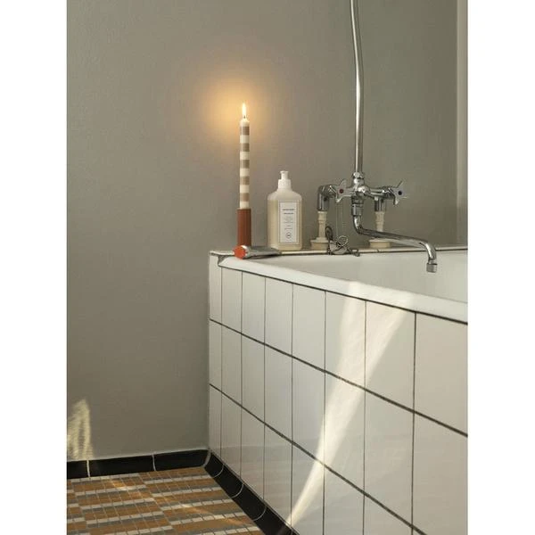 Outlet β€οΈ HAY Set De 4 Bougies Rayees Stripe Candle π 4 HAY Set De 4 Bougies Rayees Stripe Candle