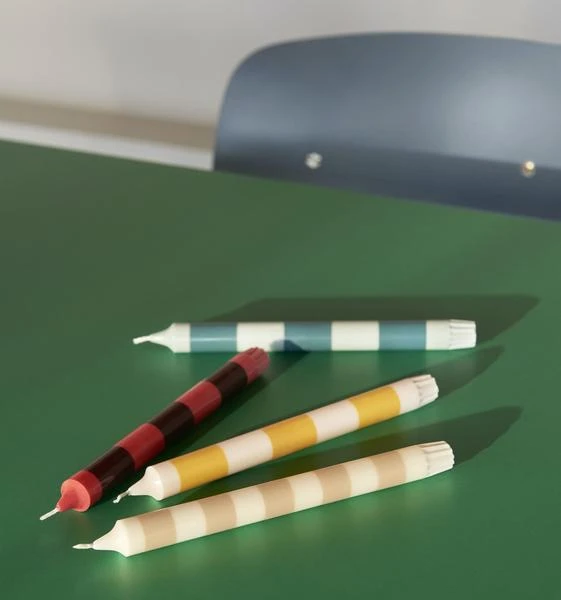 Cheapest π HAY Velas Stripe Set De 4 Douce βοΈ 3 HAY Velas Stripe Set De 4 Douce