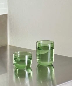 HAY Tint Gläser Grün, 2er Set