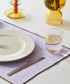 HAY Flare Candle Holder In Yellow