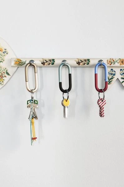 Deals π HAY Cane Key Ring Olive Green 𧨠3 HAY Cane Key Ring Olive Green