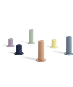 HAY Chandelier Tube Lilas Petit Modèle