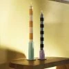 HAY Velas Stripe Set De 4 Bright