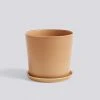 HAY Botanical Large Plant Pot Caramel