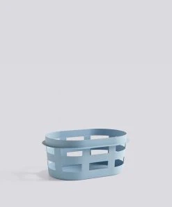 HAY Small Soft Blue Laundry Basket