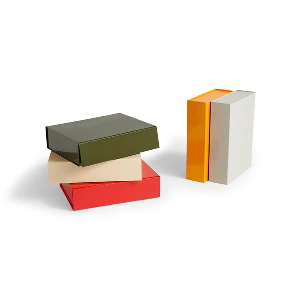 Outlet β HAY Boîte De Stockage Grise M 𧨠4 HAY Boîte De Stockage Grise M