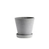 New π― HAY Pot De Fleur Beton Flowerpot Taille L 𧨠1 HAY Pot De Fleur Beton Flowerpot Taille L