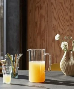 HAY Glass Jug L 2 L Clear