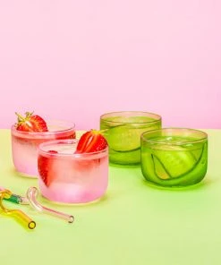 HAY Tint Glass 2 Pcs Green