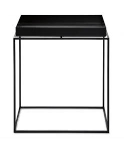 HAY Medium Black Square Tray Coffee Table
