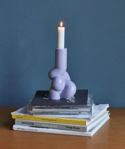 HAY W S Soft Candleholder Lavender