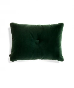 HAY Soft Dot Cushion, Dark Green