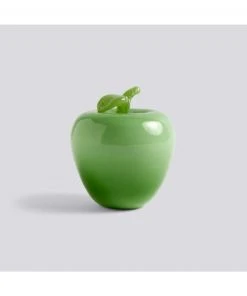 HAY Apple Green Glass Decoration