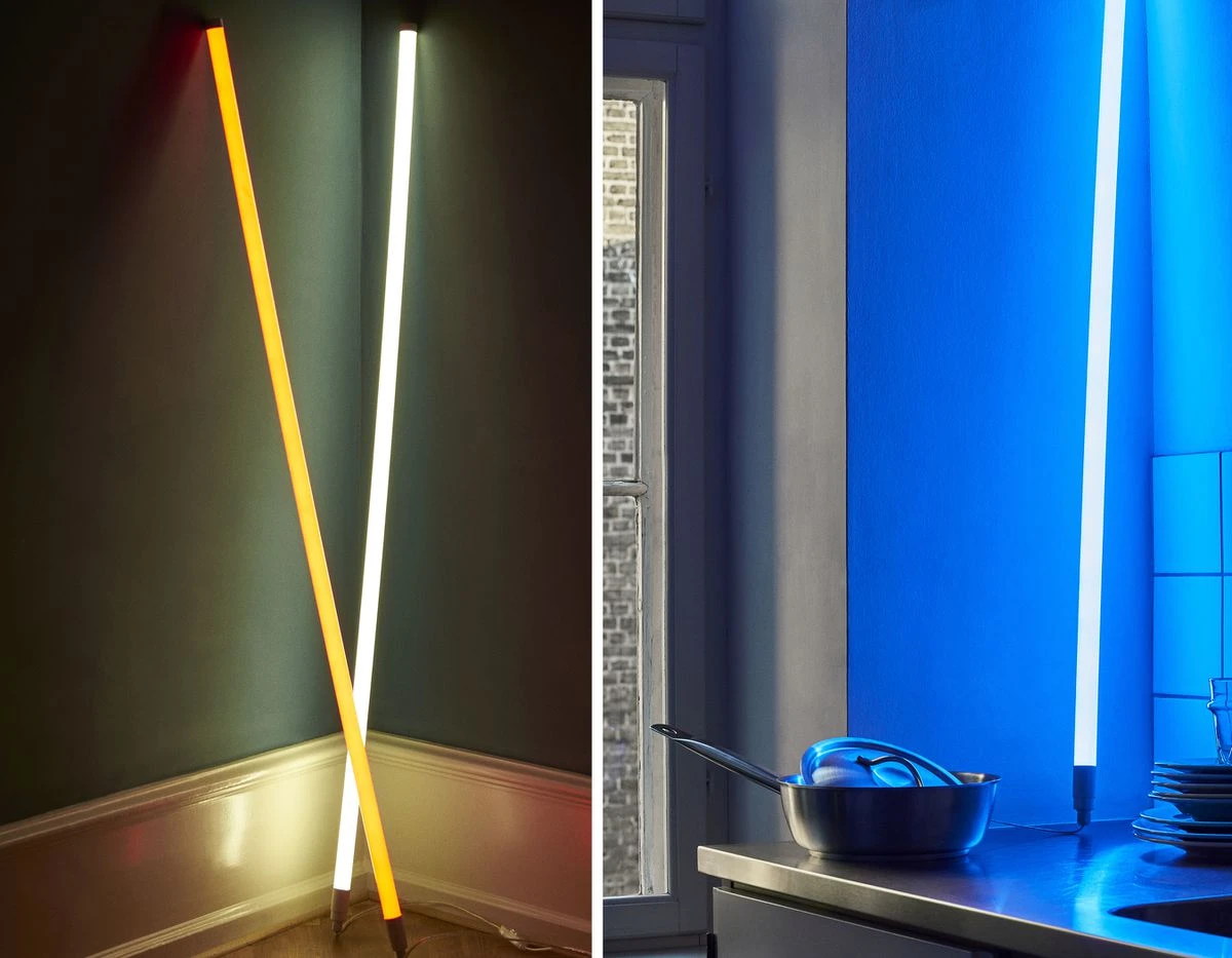 Deals π₯ HAY Neon Tube LED Slim / Blue β 5 HAY Neon Tube LED Slim / Blue