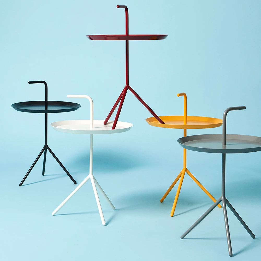 Best deal 🥰 HAY DLM Side Table Black Ø38 x H58 cm ❤️ 6 HAY DLM Side Table Black Ø38 x H58 cm