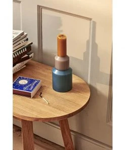 HAY Bougie Pillar Bleu M