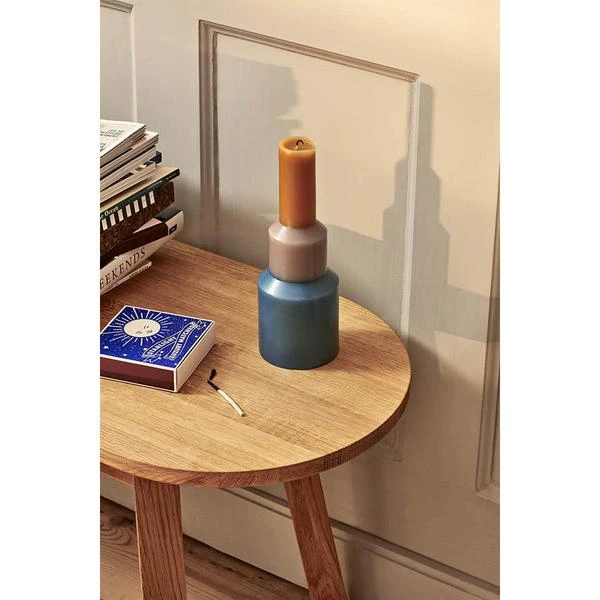Cheapest ๐ HAY Bougie Pillar Bleu M ๐ 3 HAY Bougie Pillar Bleu M