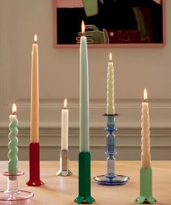 HAY Arcs Candleholder Large Green