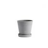 Cheapest π€© HAY Maceta Flowerpot with Saucer M Grey β¨ 2 HAY Maceta Flowerpot with Saucer M Grey