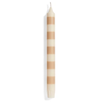 Hot Sale ⌛ HAY Stripe Candle - Beige and Sand ⭐ 3 HAY Stripe Candle - Beige and Sand