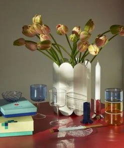 HAY Arcs Vaas Metaal Wit