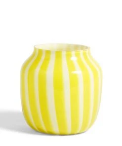 HAY Juice Vase Wide Yellow