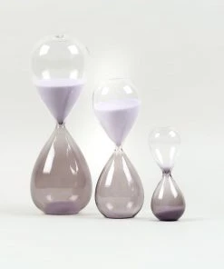 HAY Glass Sand Timer - Small - Lavender