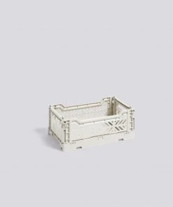 HAY Light Grey Colour Crate Small