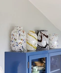 HAY Lemon Swirl Splash Vase