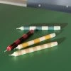Brand new π HAY Stripe Candle Set Of 4 Bright π― 1 HAY Stripe Candle Set Of 4 Bright