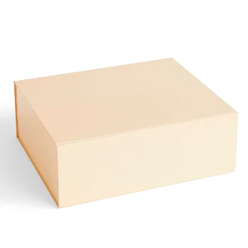 Outlet π€© HAY Storage Box "Colour Storage" | Medium, Vanilla π 3 HAY Storage Box "Colour Storage" | Medium, Vanilla