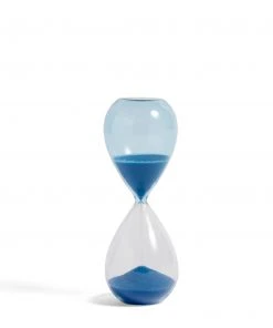 HAY Glass Sand Timer - Medium - Blue