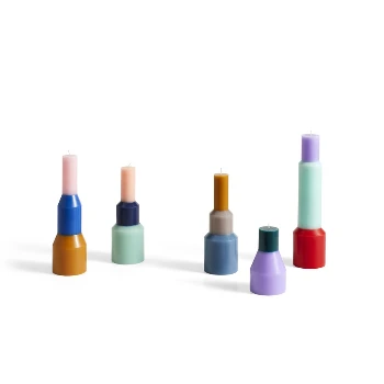 Hot Sale π HAY Medium Mint Pillar Candle π₯° 4 HAY Medium Mint Pillar Candle