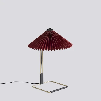 Top 10 π HAY Small Oxide Red Matin Table Lamp β 3 HAY Small Oxide Red Matin Table Lamp