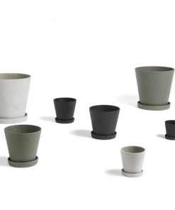 HAY Flower Pot with Saucer Large