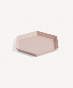 HAY Peach Steel Kaleido S Tray
