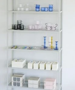 HAY Taza Borosilicate Set De 2 Pink White